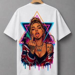 Neon Rebel Oversized Graphic Tee