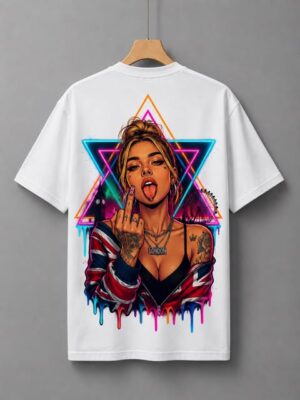 Neon Rebel Oversized Graphic Tee
